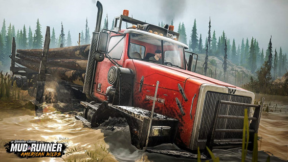 Игра Spintires: MudRunner American Wilds [Nintendo Switch, русские субтитры] в Липецке