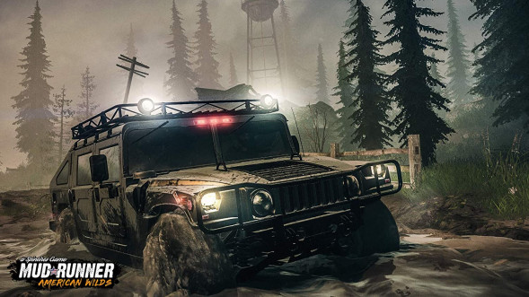Игра Spintires: MudRunner American Wilds [Nintendo Switch, русские субтитры] в Липецке