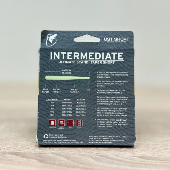 Рыболовная леска Scientific Anglers UST Short St-9/10-I Intermediate 125208 в Липецке