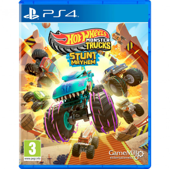 Игра Hot Wheels Monster Trucks: Stunt Mayhem [PS4, английская версия] в Липецке