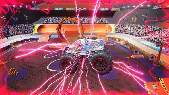 Игра Hot Wheels Monster Trucks: Stunt Mayhem [PS4, английская версия] в Липецке