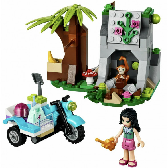 Конструктор LEGO Friends 41032 Джунгли: Мотоцикл скорой помощи в Липецке