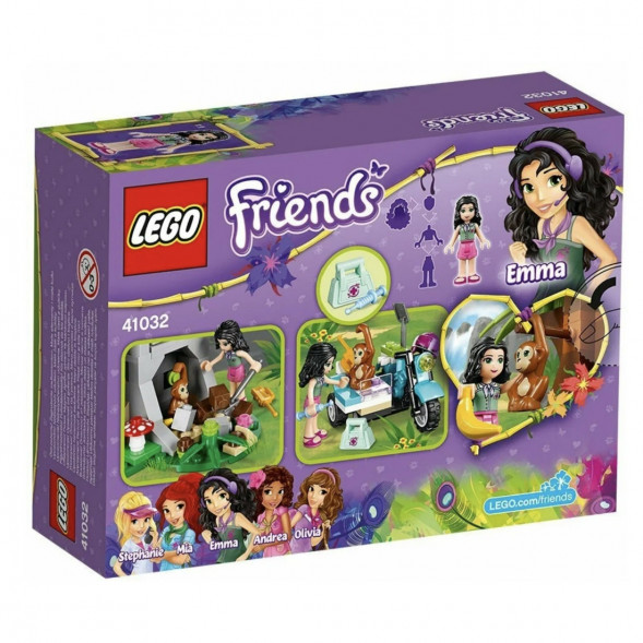 Конструктор LEGO Friends 41032 Джунгли: Мотоцикл скорой помощи в Липецке