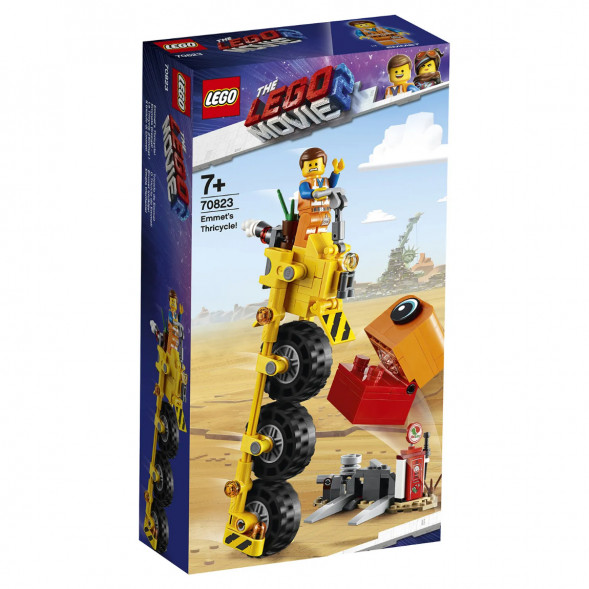 Конструктор LEGO Movie 70823 Трехколёсный велосипед Эммета в Липецке