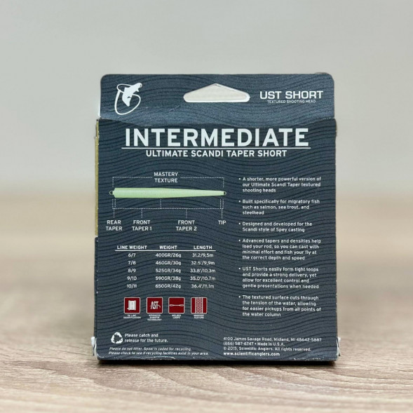Рыболовная леска Scientific Anglers UST Short St-10/11-I Intermediate 125215 в Липецке