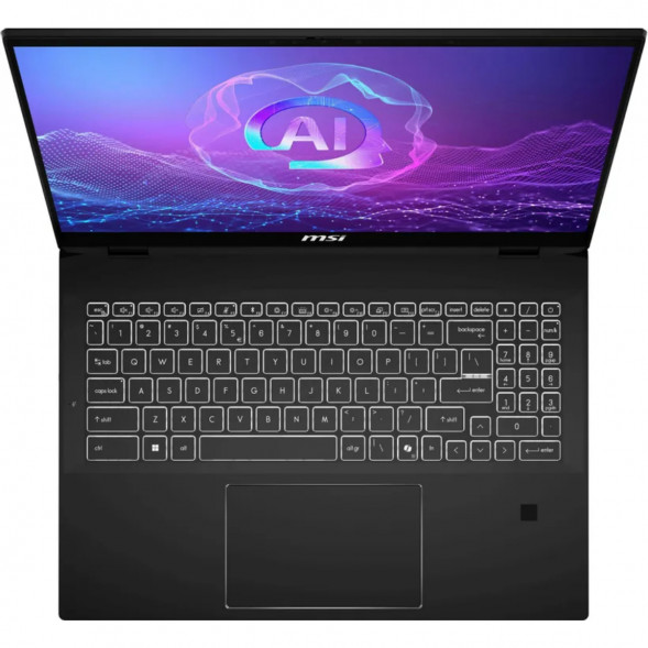 Ноутбук трансформер MSI Summit 16 AI Evo A2HMTG-057RU (16&amp;quot;, IPS, Intel Core Ultra 7 255H 2ГГц, 16 ядер, 16ГБ LPDDR5, 1ТБ SSD, Intel Arc 140T, Windows 11 Home), черный в Липецке