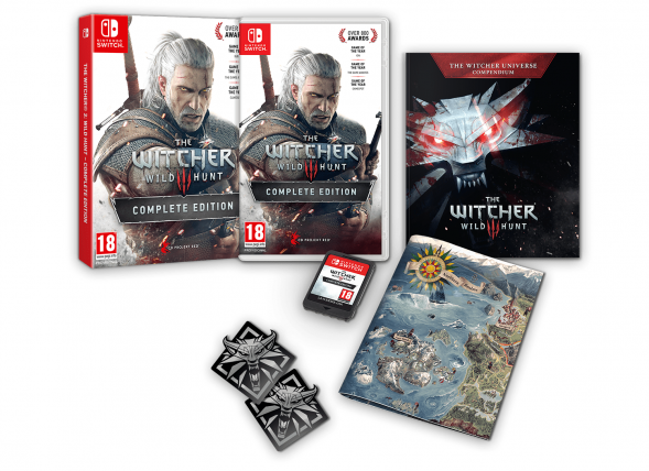 Игра Witcher 3 Wild Hunt Complete Edition (Ведьмак 3: Дикая Охота - Полное Издание) (Русская версия) для Nintendo Switch в Липецке