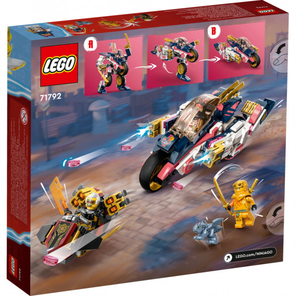 Конструктор LEGO Ninjago 71792 Байк-трансформер Соры в Липецке