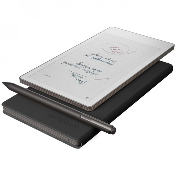 Графический планшет reMarkable Paper Pro Move + Стилус MarkerPlus + Чехол BookFolio Premium Leather, Black в Липецке