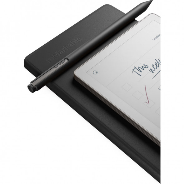 Графический планшет reMarkable Paper Pro Move + Стилус MarkerPlus + Чехол BookFolio Premium Leather, Black в Липецке