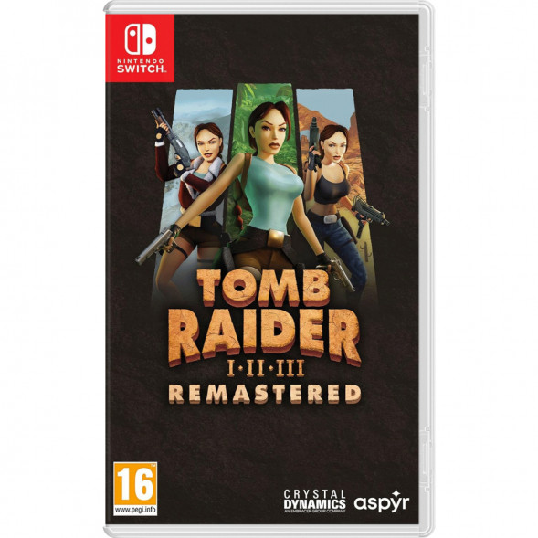 Игра Tomb Raider I-III Remastered [Nintendo Switch, русская версия] в Липецке