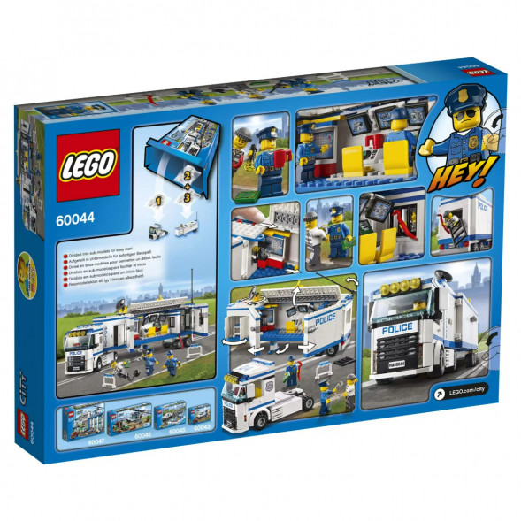 Конструктор LEGO City Police 60044 Выездной отряд полиции в Липецке