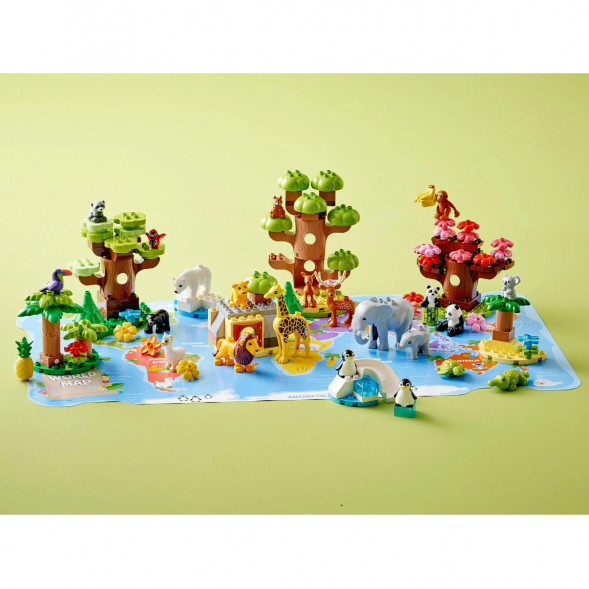 Конструктор LEGO DUPLO 10975 Дикие животные мира в Липецке