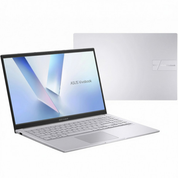 Ноутбук ASUS Vivobook 15 X1504MA-BQ058 (15.6&amp;quot;, IPS, Intel Core 5 320 1.5ГГц, 6 ядер, 16ГБ DDR5, 512ГБ SSD, Intel Graphics, без ОС), серебристый в Липецке