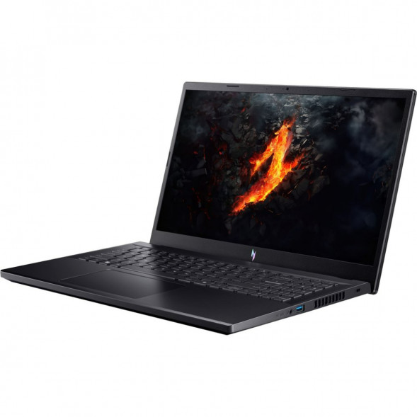 Ноутбук Acer Nitro V 15 ANV15-52-92DD (15.6&amp;quot;, IPS, Intel Core i9 13900H 2.6ГГц, 14 ядер, 16ГБ DDR5, 512ГБ SSD, NVIDIA GeForce RTX 5060 - 8 ГБ, без ОС), черный в Липецке