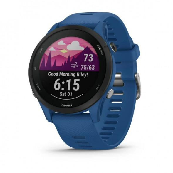 Умные часы Garmin Forerunner 255 Sport с синим ремешком 010-02641-11 в Липецке