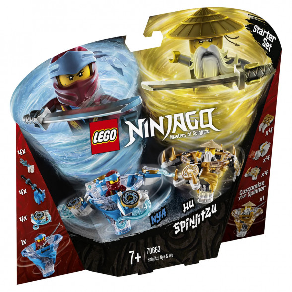 Конструктор LEGO Ninjago 70663 Ния и Ву: мастера Кружитцу в Липецке