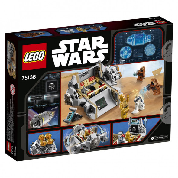 Конструктор LEGO Star Wars 75136 Спасательная капсула дроидов в Липецке