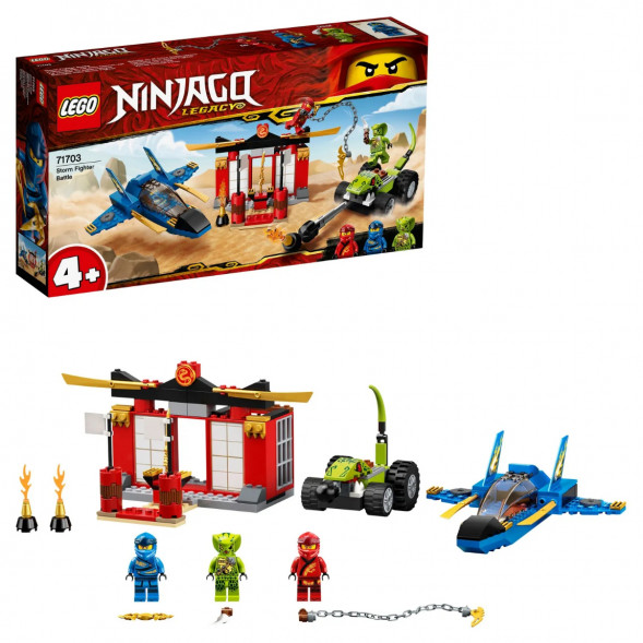 Конструктор LEGO Ninjago 71703 Бой на штормовом истребителе в Липецке